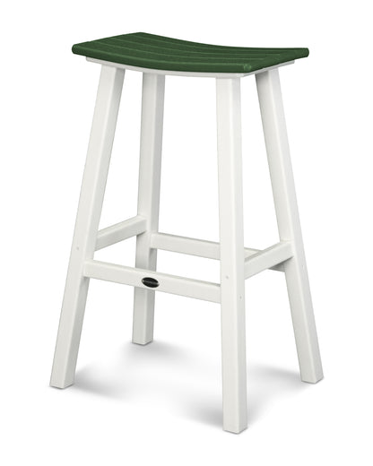 POLYWOOD Contempo 30" Saddle Bar Stool