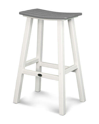 POLYWOOD Contempo 30" Saddle Bar Stool