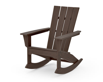 POLYWOOD Quattro Adirondack Rocking Chair in Kona