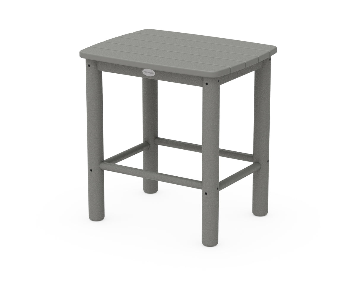 POLYWOOD McGavin Side Table in Slate Grey