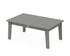 POLYWOOD Lakeside Coffee Table in Slate Grey