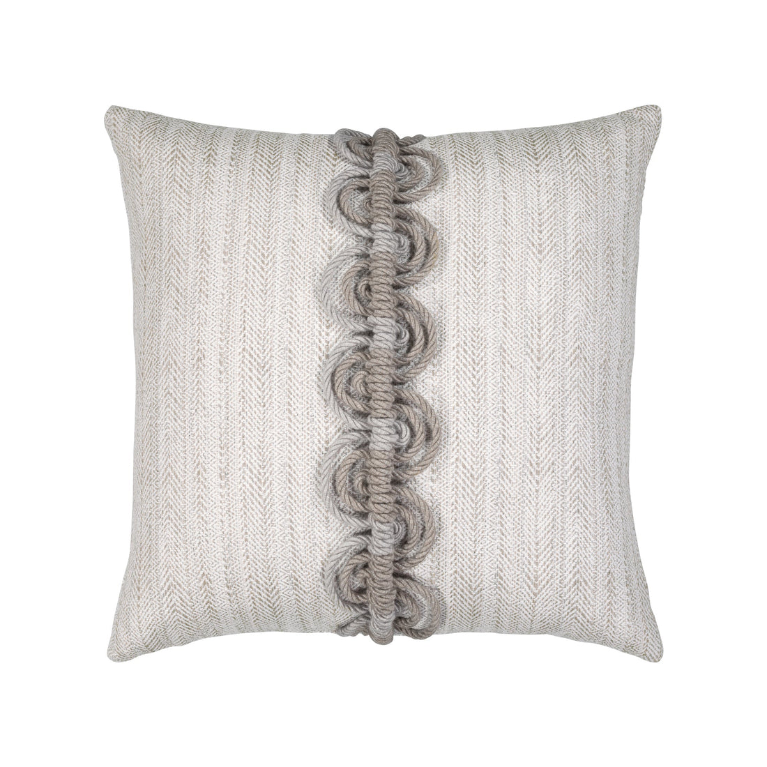 Elaine Smith Dressage Pebble outdoor pillow, beige - view 2