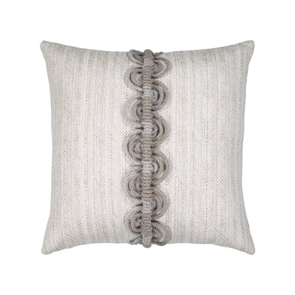 Elaine Smith Dressage Pebble outdoor pillow, beige - view 2