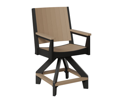 Berlin Gardens Mayhew Chat Swivel Counter Chair, lifestyle photo 1