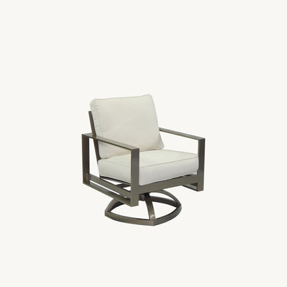 Castelle Park Place Cushioned Swivel Rocker
