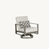 Castelle Park Place High Back Cushioned Lounge Swivel Rocker