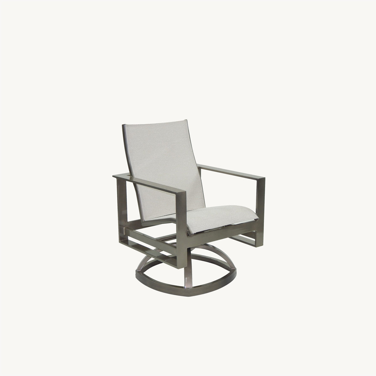 Castelle Park Place Sling Swivel Rocker, view 2