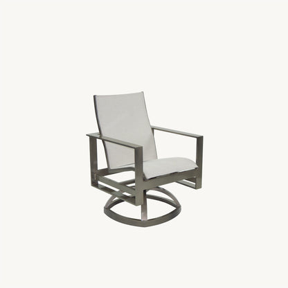 Castelle Park Place Sling Swivel Rocker, view 2