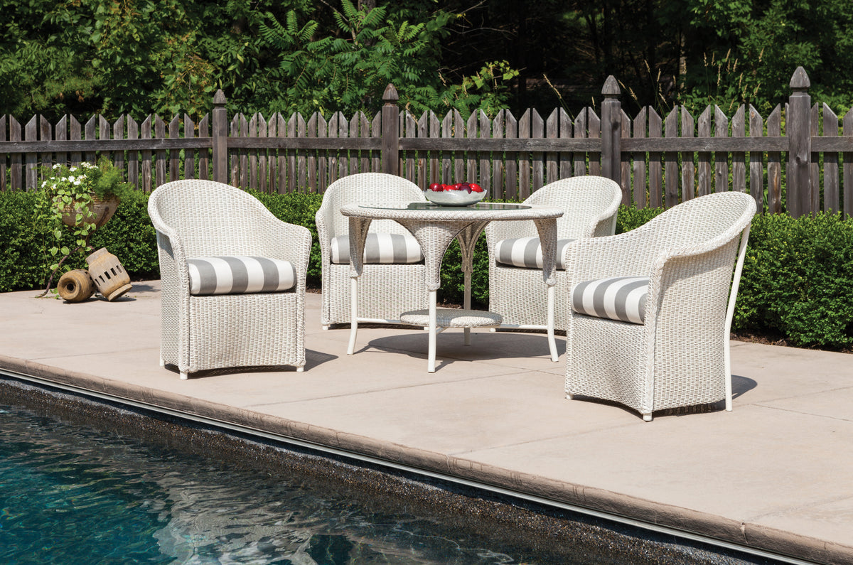 Lloyd Flanders Weekend Retreat Dining Armchair, lifestyle photo 4