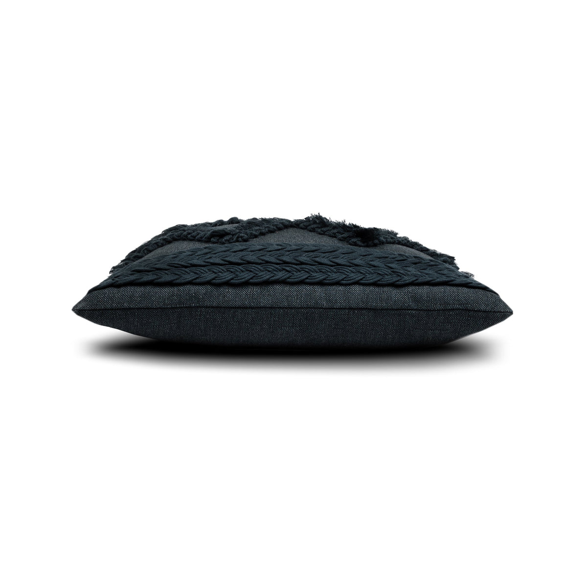 Elaine Smith Tavarua Indigo outdoor pillow, navy - view 8