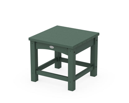 POLYWOOD Club 18" End Table in Green