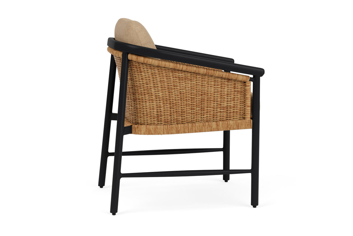 Lloyd Flanders Galloway Dining Set with Hayden Sand fabric, view 5