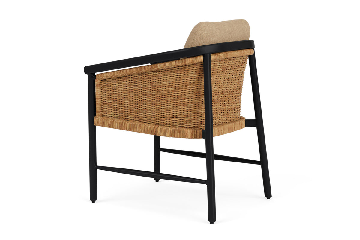 Lloyd Flanders Galloway Dining Set with Hayden Sand fabric, view 8