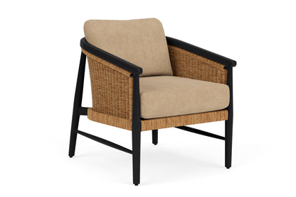 Lloyd Flanders Galloway Lounge Chair with Hayden Sand fabric, view 2