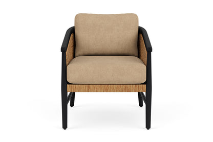 Lloyd Flanders Galloway Lounge Chair with Hayden Sand fabric
