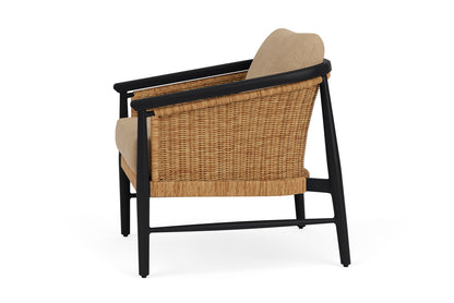 Lloyd Flanders Galloway Lounge Chair with Hayden Sand fabric, view 9