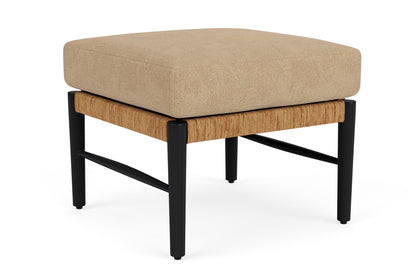 Lloyd Flanders Galloway Ottoman with Hayden Sand fabric, view 2