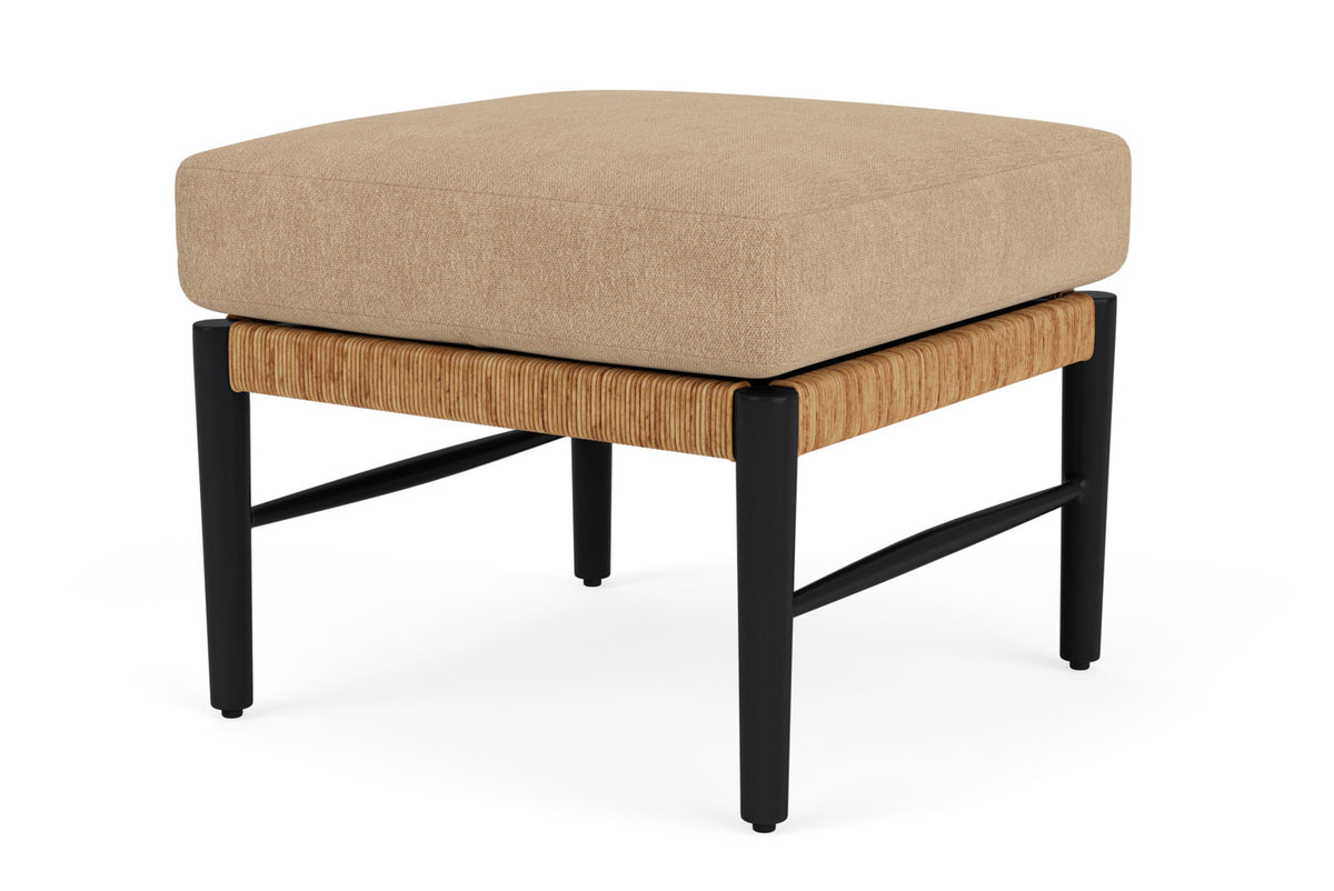 Lloyd Flanders Galloway Ottoman with Hayden Sand fabric, view 10