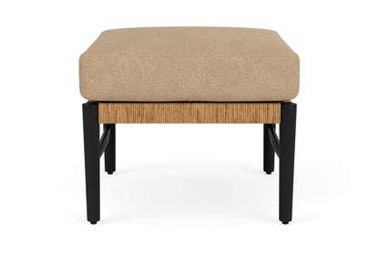 Lloyd Flanders Galloway Ottoman with Hayden Sand fabric