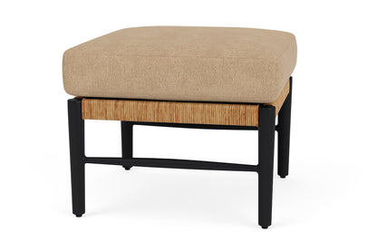 Lloyd Flanders Galloway Ottoman with Hayden Sand fabric, view 4