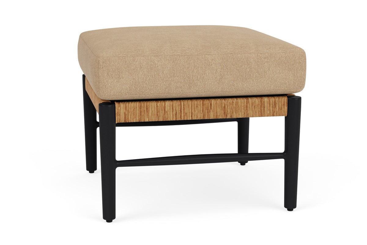Lloyd Flanders Galloway Ottoman with Hayden Sand fabric, view 9
