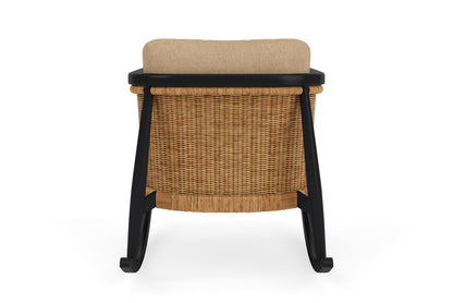 Lloyd Flanders Galloway Lounge Rocker with Hayden Sand fabric, view 7