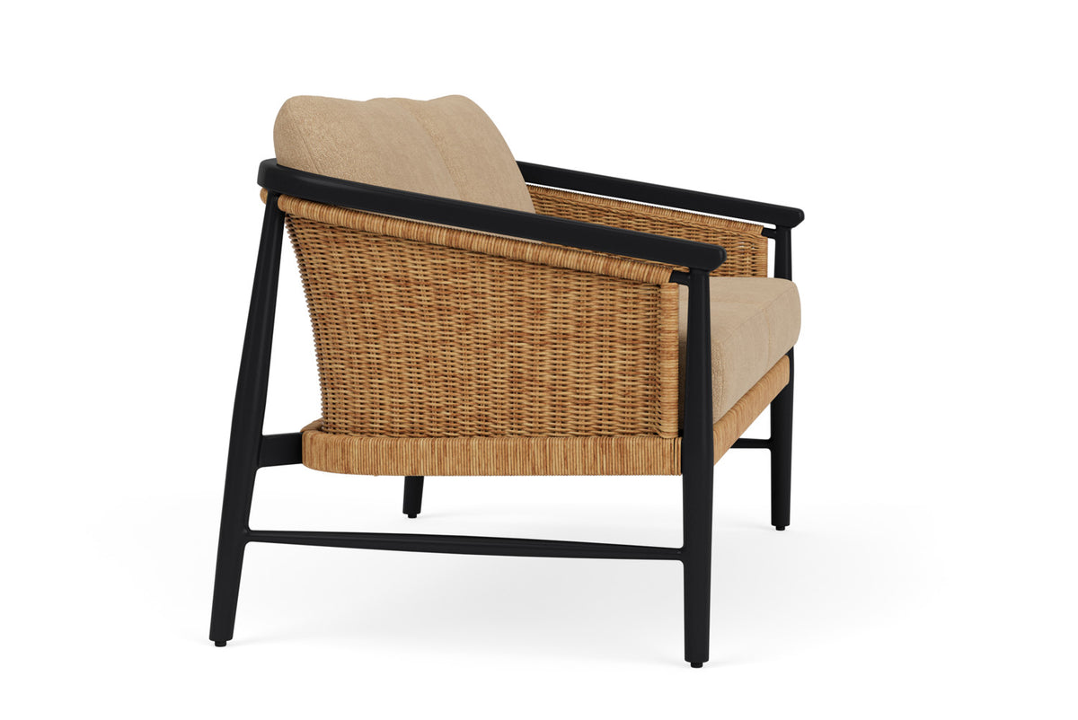 Lloyd Flanders Galloway Loveseat with Hayden Sand fabric, view 4