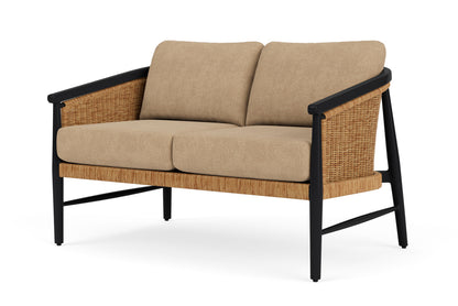 Lloyd Flanders Galloway Loveseat with Hayden Sand fabric, view 10
