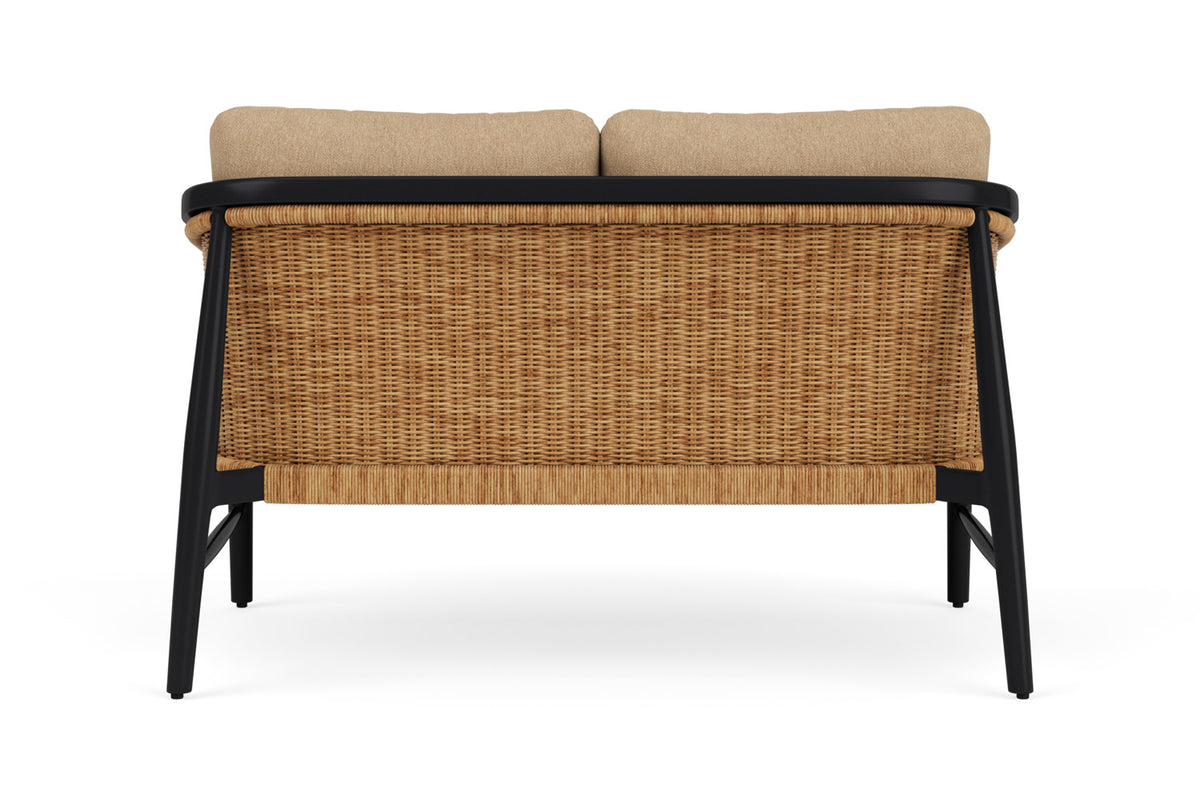 Lloyd Flanders Galloway Loveseat with Hayden Sand fabric, view 7