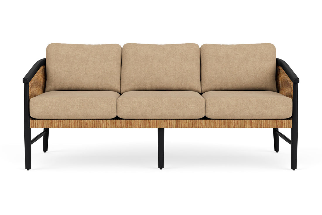 Lloyd Flanders Galloway Living Room Set with Hayden Sand fabric