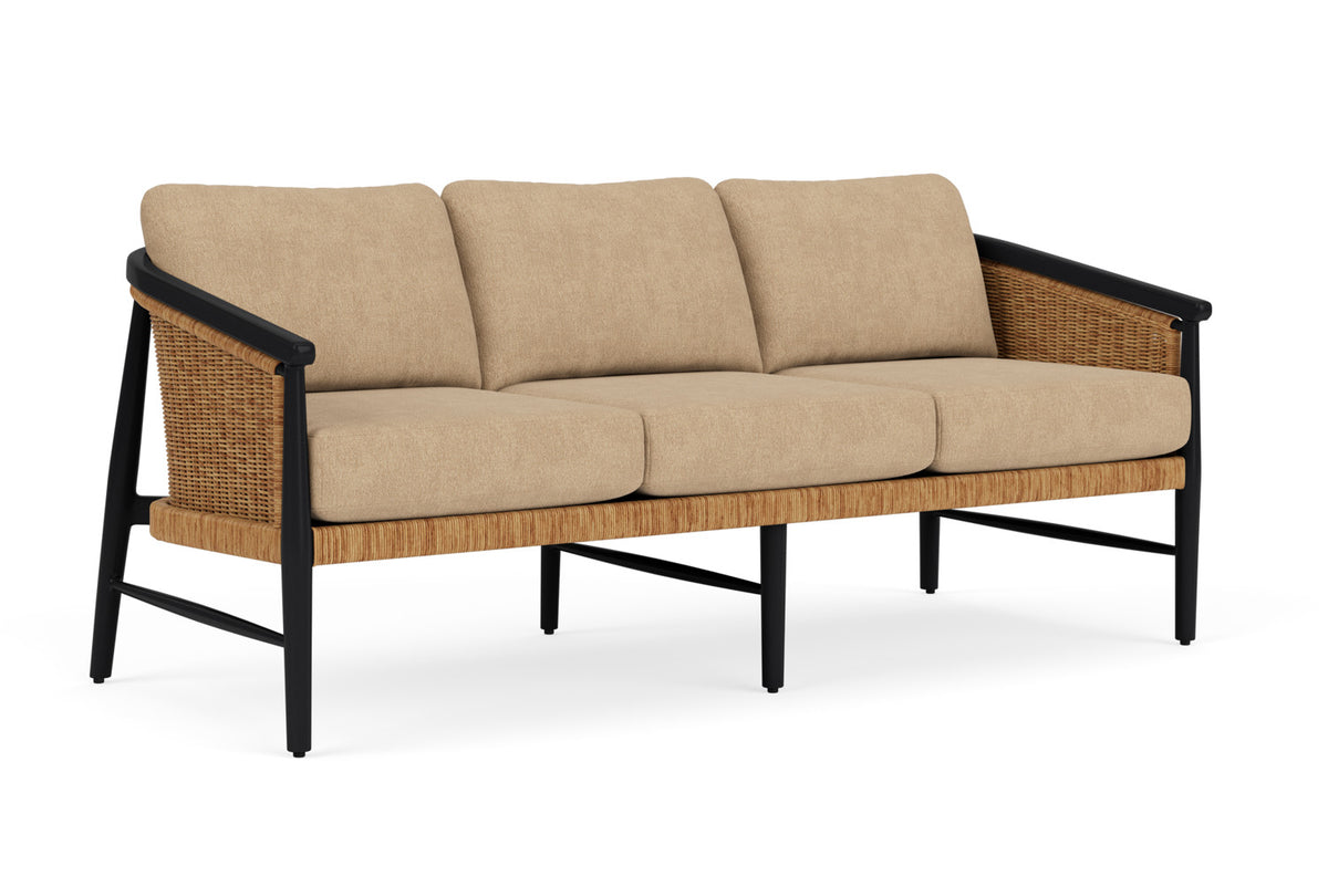 Lloyd Flanders Galloway Living Room Set with Hayden Sand fabric, view 2