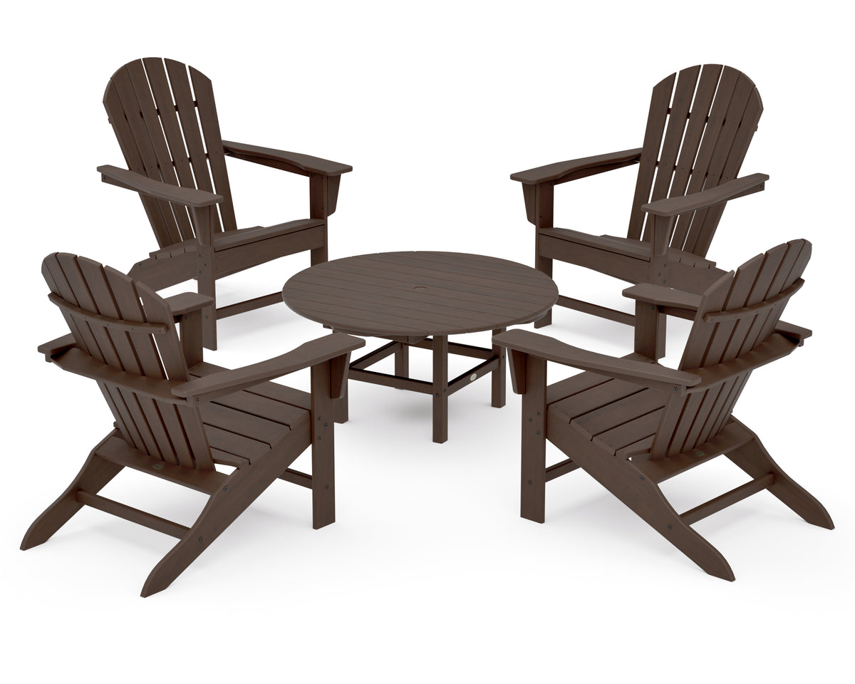 POLYWOOD South Beach 5-Piece Conversation Group in Kona