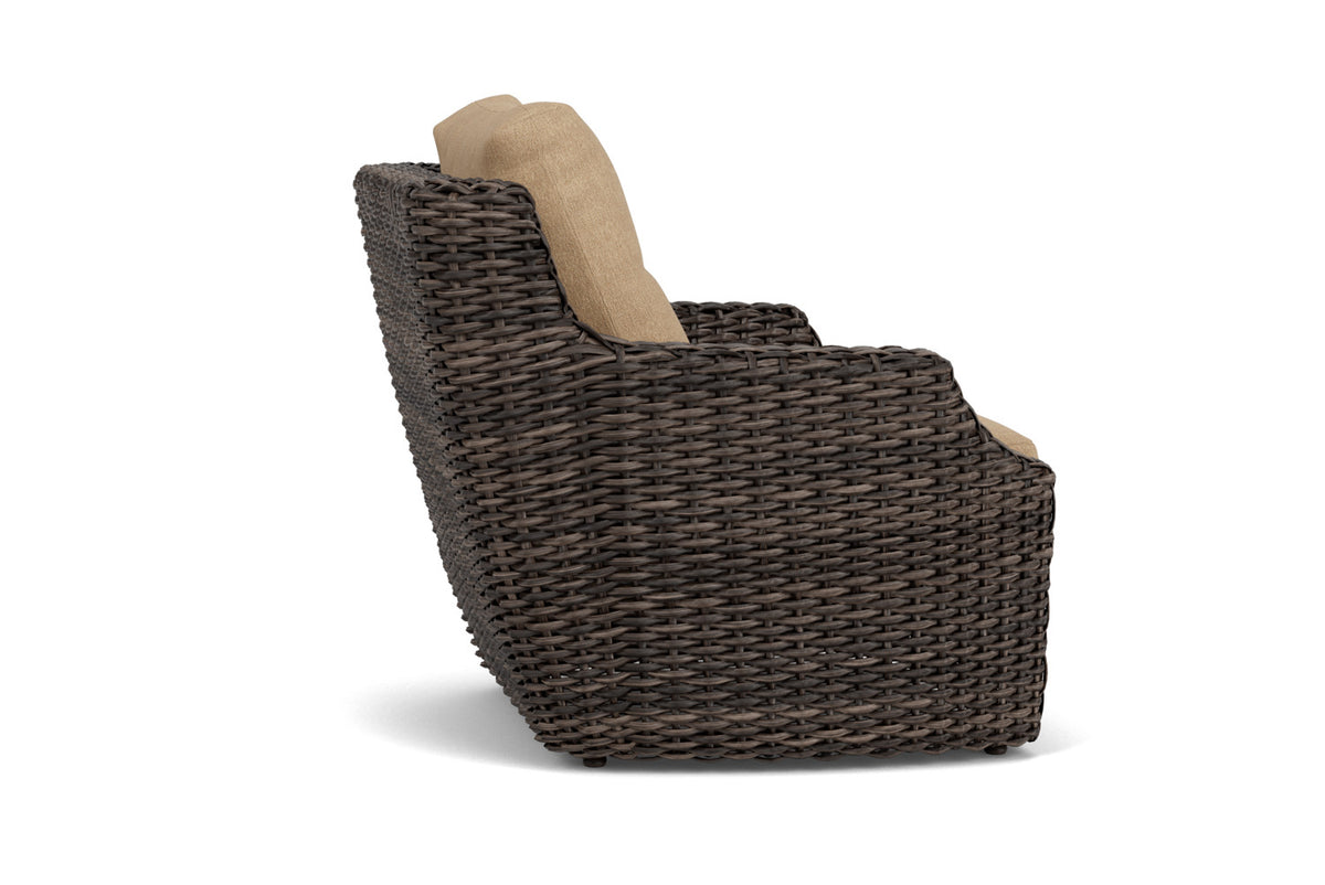Lloyd Flanders Largo Lounge Chair with Hayden Sand fabric, view 5
