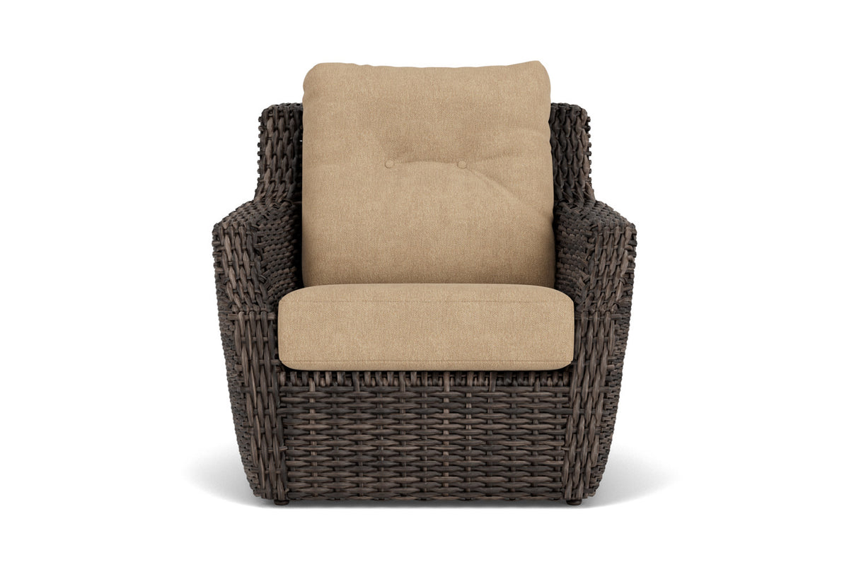 Lloyd Flanders Largo Lounge Chair with Hayden Sand fabric