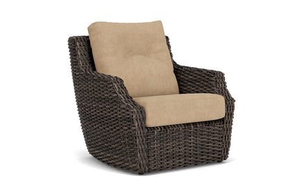 Lloyd Flanders Largo Lounge Chair with Hayden Sand fabric, view 2