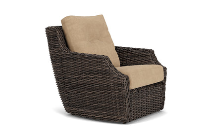 Lloyd Flanders Largo Lounge Chair with Hayden Sand fabric, view 3