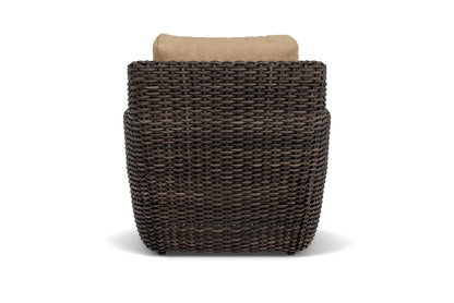 Lloyd Flanders Largo Lounge Chair with Hayden Sand fabric, view 7
