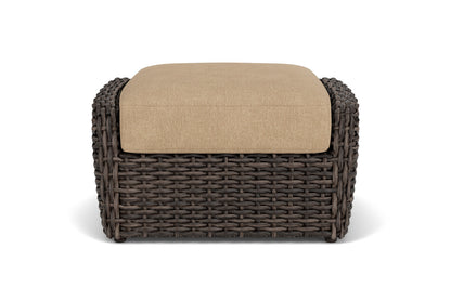 Lloyd Flanders Largo Ottoman with Hayden Sand fabric, view 7