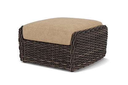 Lloyd Flanders Largo Ottoman with Hayden Sand fabric, view 10