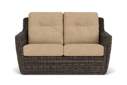Lloyd Flanders Largo Conversation Set with Hayden Sand fabric