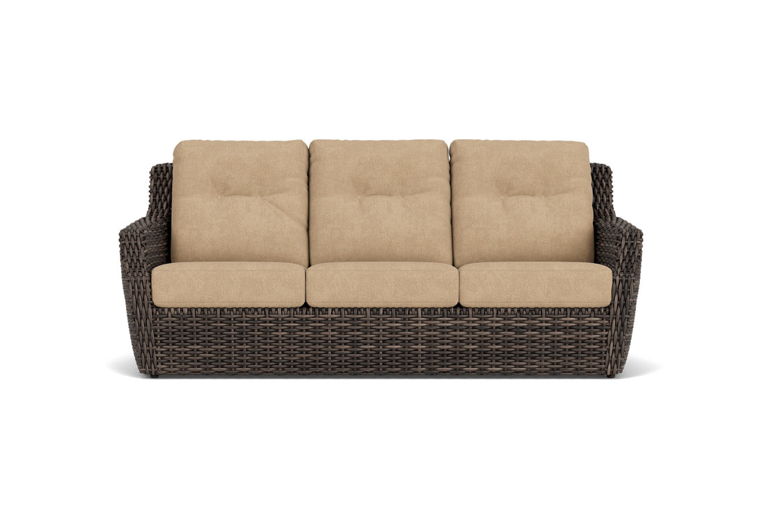 Lloyd Flanders Largo Sofa with Hayden Sand fabric