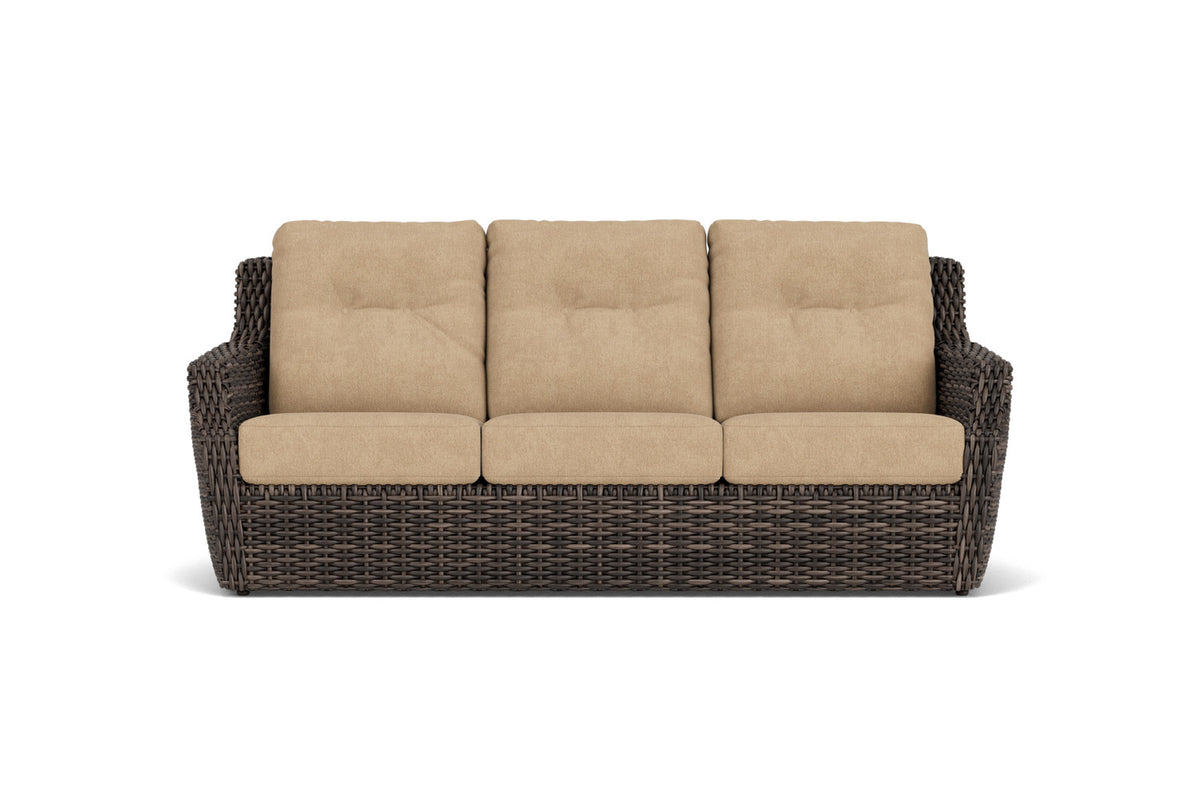 Lloyd Flanders Largo Sofa with Hayden Sand fabric