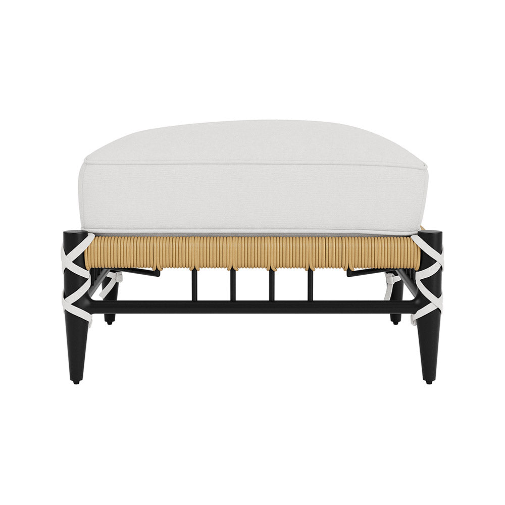 Lloyd Flanders Low Country Ottoman, lifestyle photo 2