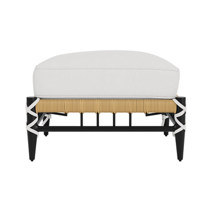 Lloyd Flanders Low Country Ottoman, lifestyle photo 2