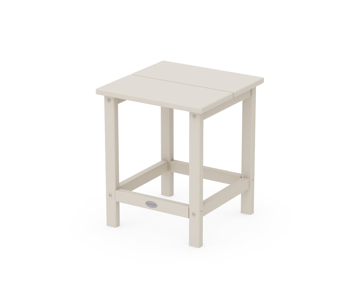 POLYWOOD Studio Square Side Table in Sand
