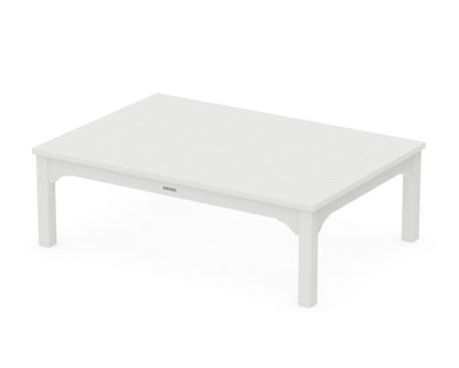 POLYWOOD Chinoiserie Coffee Table in Vintage White