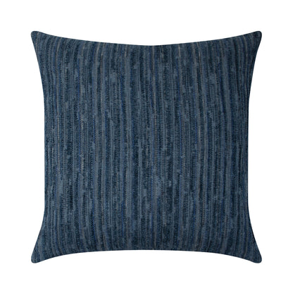 Elaine Smith Luxe Stripe Indigo Outdoor Pillow