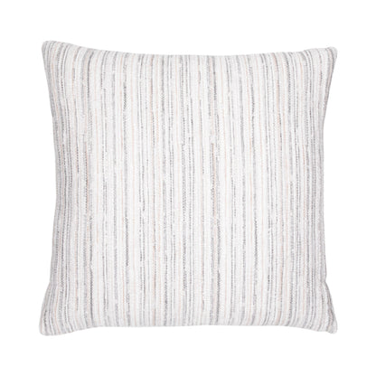Elaine Smith Luxe Stripe Pebble outdoor pillow, beige - view 3