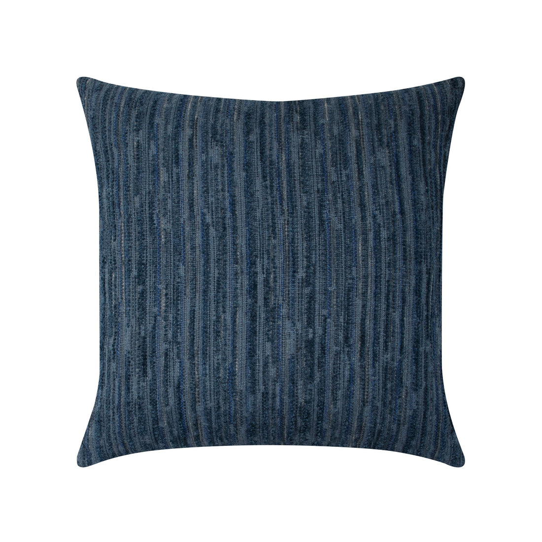 Elaine Smith Luxe Stripe Indigo outdoor pillow, navy - view 2