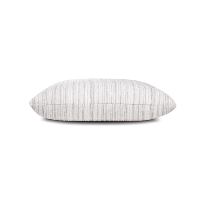 Elaine Smith Luxe Stripe Pebble outdoor pillow, beige - view 12
